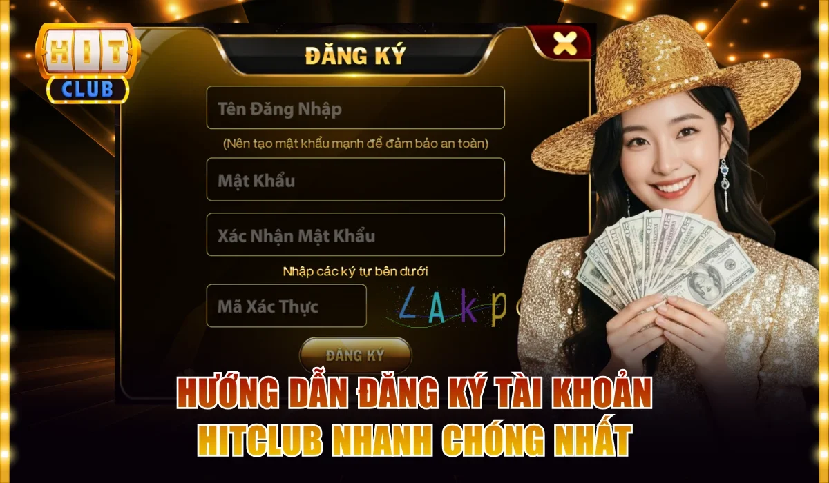 HITCLUB 13 huong dan dang ky tai khoan hitclub nhanh chong nhat