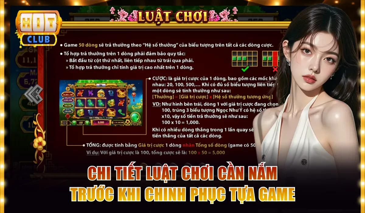 Slots Cung Hỷ Phát Tài: Đón Lộc Đầu Năm Cùng Hitclub 3 Chi tiết luật chơi cần nắm trước khi chinh phục tựa game