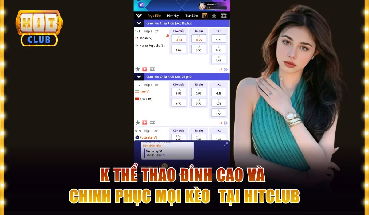 K Thể Thao Đỉnh Cao Và Chinh Phục Mọi Kèo Tại Hitclub 1 K Thể Thao