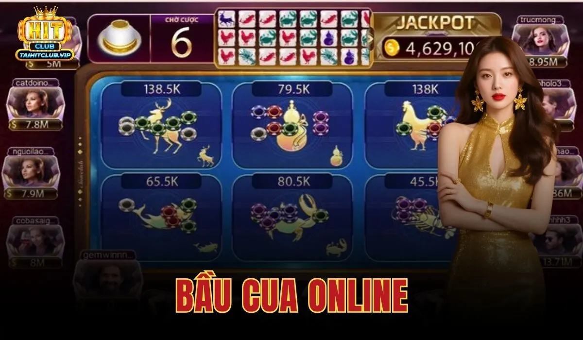 Bầu Cua Online Hitclub - Đồ Họa 3D Chơi Mượt Mà 1 Bầu Cua Online