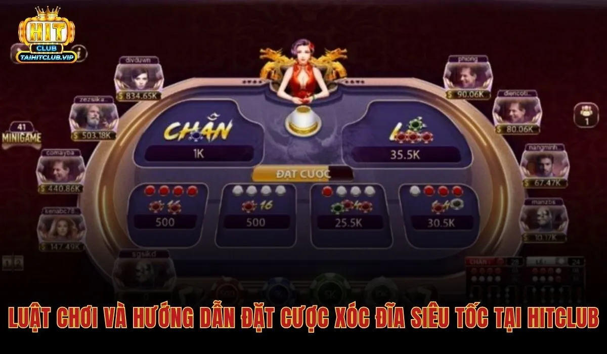 Xóc Đĩa Siêu Tốc - Hướng Dẫn Tham Gia Chi Tiết Tại Hitclub 3 Luật chơi và các cửa cược phổ biến trong xóc đĩa siêu tốc